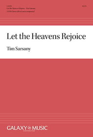 Let the Heavens Rejoice SATB choral sheet music cover Thumbnail